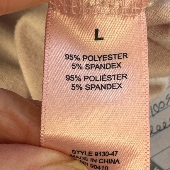 Juicy Couture jeweled pink velour crop top large - Picture 3 of 5